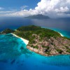 Вид с моря отеля North Island Seychelles 5*  (Норд Айлэнд)