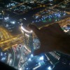 Ночной вид с башни Бурдж Халифа,124 этаж